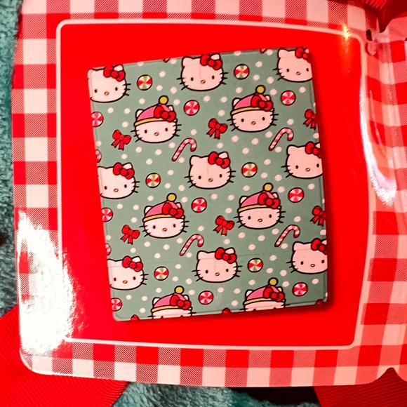Hello kitty Christmas blanket. - Picture 2 of 2